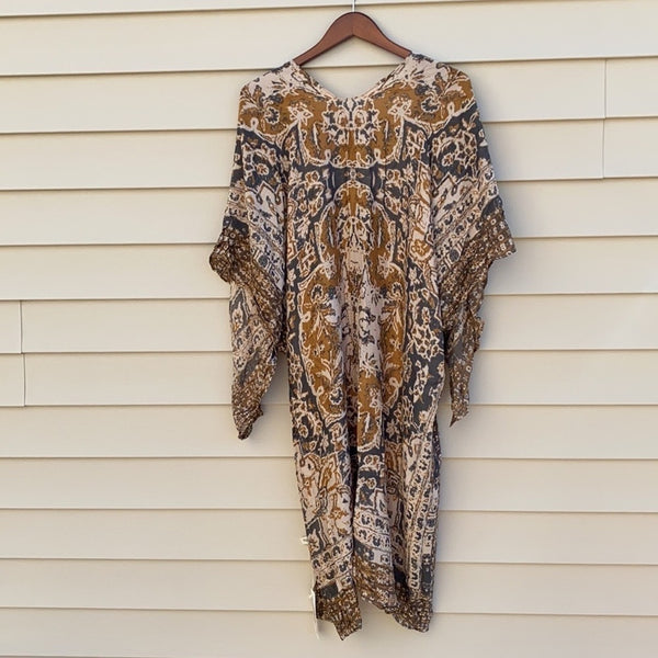 Bohemian Kimono With split Angel sleeve Viscose - From PanacheProse