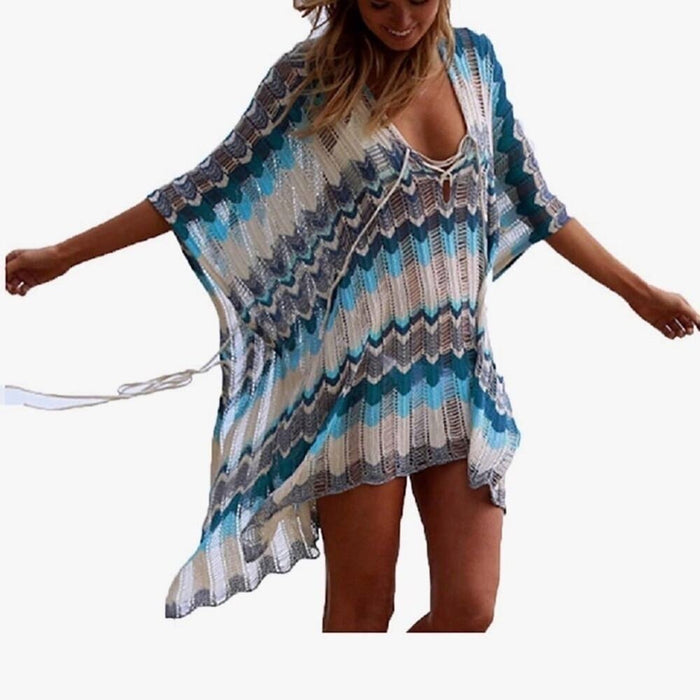 Boho Festival Diva Crotchet Hippie Beach Cover Up - From PanacheProse