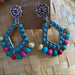 Boho Unique Women’s Multicolor Teardrop Earrings -  from PanacheProse