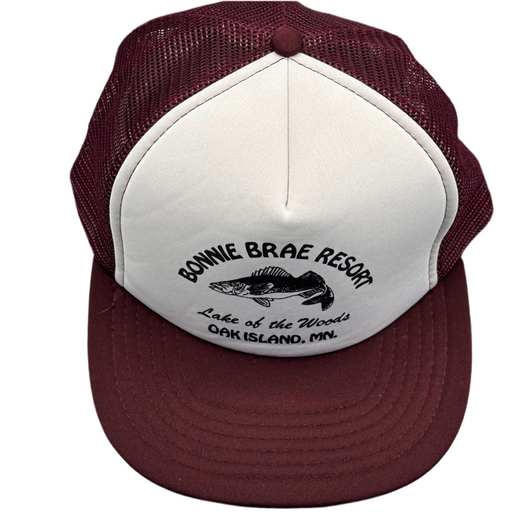 Bonnie Brae Resort Vintage Mesh Snapback Hat - From PanacheProse