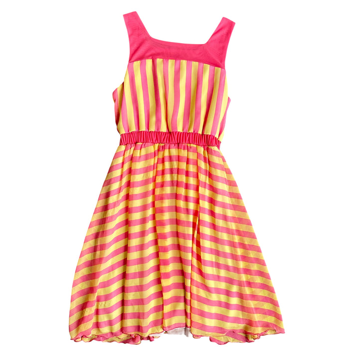 Bonnie Jean  Girls  Sleeveless  elastic waist Casual 100% Polyester Lining Dress - Size Size: Girls 14, from PanacheProse