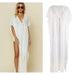 Boutique Boho White Caftan Beach Swim Coverup Maxi Dress - One Size, from PanacheProse