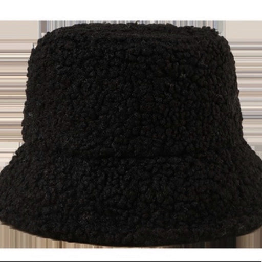 Bucket Women’s Black Teddy Cashmere Hats - One Size, from PanacheProse