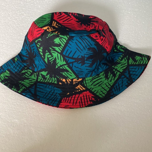 Bucket Women’s RGB Palm Leaves Womens Summer Sun Hats - One Size, from  PanacheProse