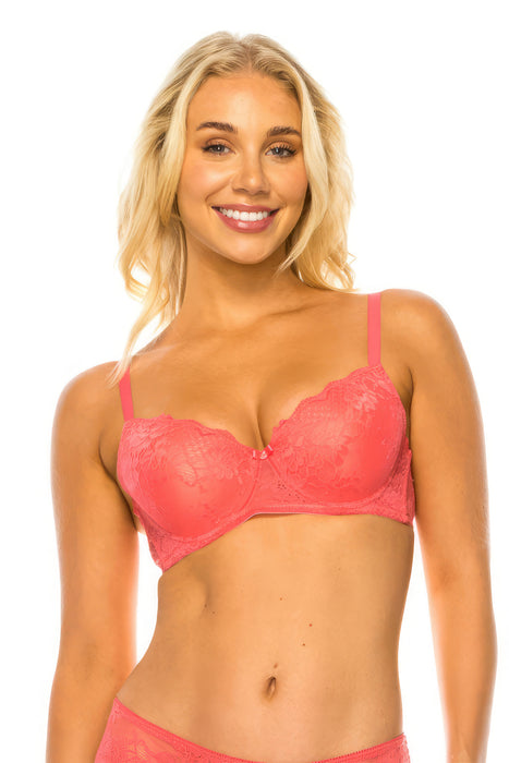PanacheProse Floral Lace Bra