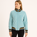 Champion Turquoise Velour Bomber Jacket – Women’s Size XS, from PanacheProse