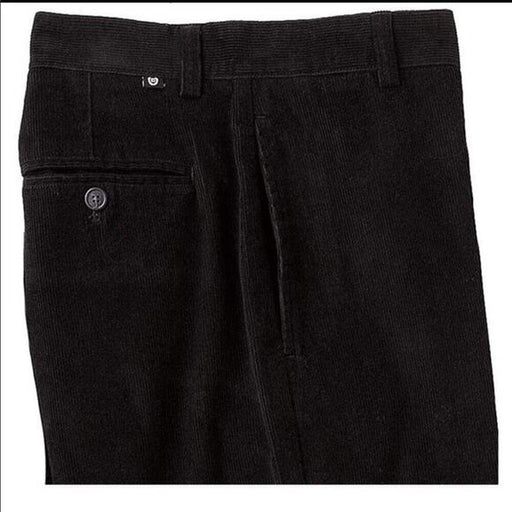 Chaps Big Boys Corduroy Solid Color Black 5 Pocket Long Pants - Size 18, from PanacheProse