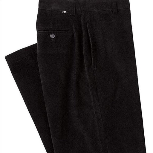 Chaps Big Boys Corduroy Solid Color Black 5 Pocket Long Pants - Size 18 , from PanacheProse