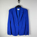 Chaus New York Women’s Blue Career Solid Jacket – Size 16 From PanacheProse