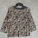 Choices Leopard Print with Black Trim Blouse - Size Women’s Medium, from PanacheProse