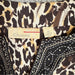 Choices Leopard Print with Black Trim Blouse - Size Women’s Medium, from PanacheProse
