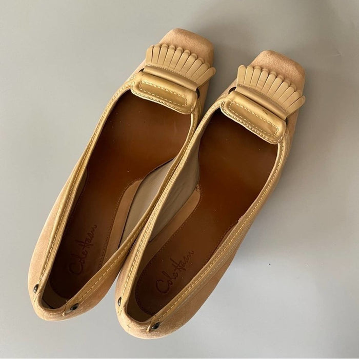 Cole Haan Women’s Suede Leather Trim Heel Shoes - Size 8.5 From PanacheProse