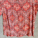 Coral Bay Women’s V Neck Floral Red Women's Blouse - Size Women’s XL , from PanacheProse
