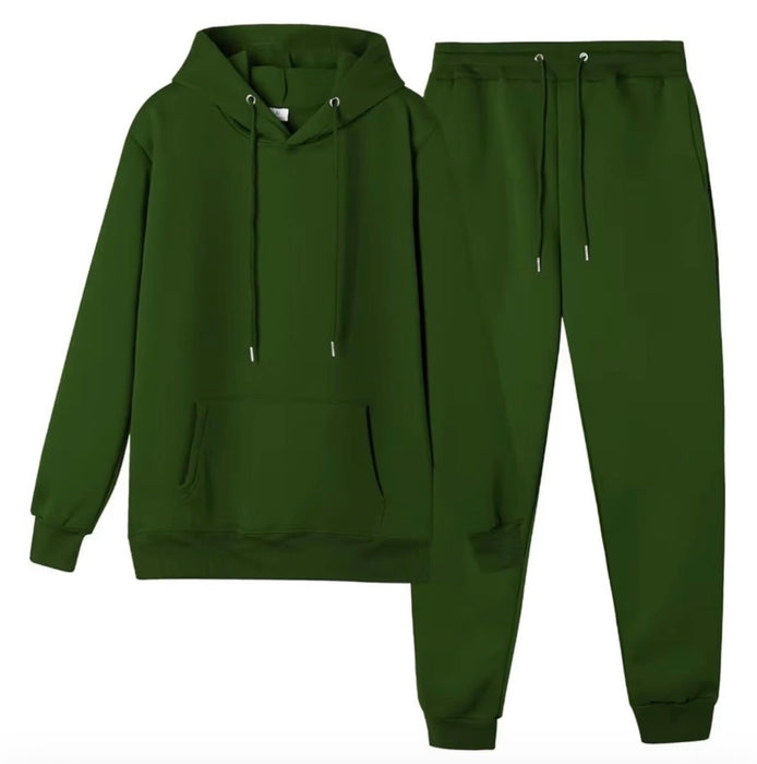 Women’s hoodie tracksuit 2-piece jogger set size XXL front view