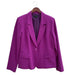 DN Designs Purple Women’s Shawl Collar Jacket - Size 18 From PanacheProse
