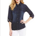 Daniel Cremieux Women’s Jade Chambray Denim Button-Down Shirt – Size Small, from PanacheProse