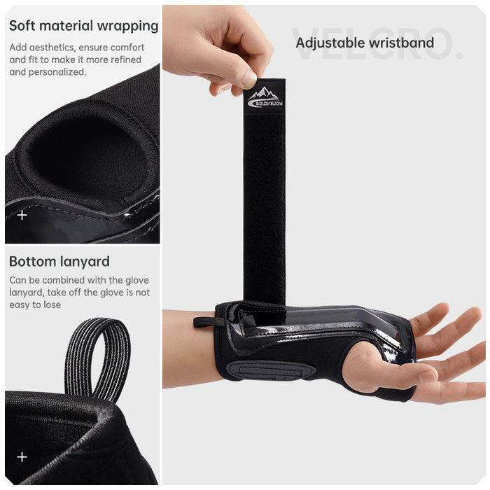 Professional skiing protective gear wrist guard outdoor sports built-in wrist guard anti-sprain protection joint