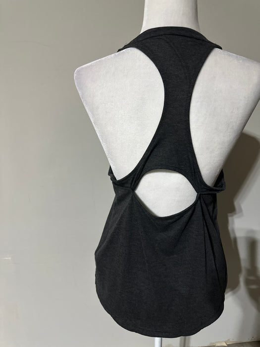 Pre-Loved by PanacheProse 
Adidas Gray Logo Muscle Tank – Size M