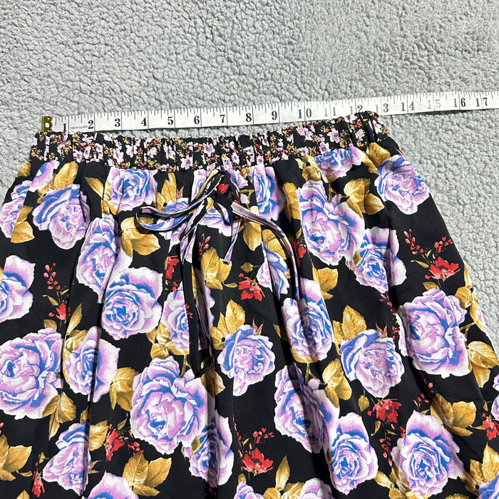 Ember boho tiered floral maxi skirt in multi print -  Women’s Large, brand new with tags