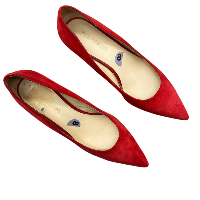 Enzo Angiolini Women’s Red Heels - Size 8 From PanacheProse