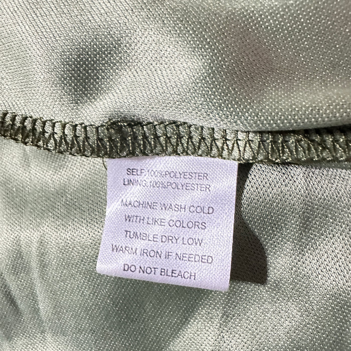 Indigo Rose Sage Green Smocked Midi Dress – Size 2X