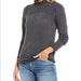 Free People Smocked Mock Neck Long Sleeve Knit Tee - Size XS, from  PanacheProse