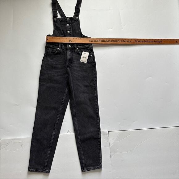 Free People "We The Free" Denim Overalls – Size 25, from PanacheProse