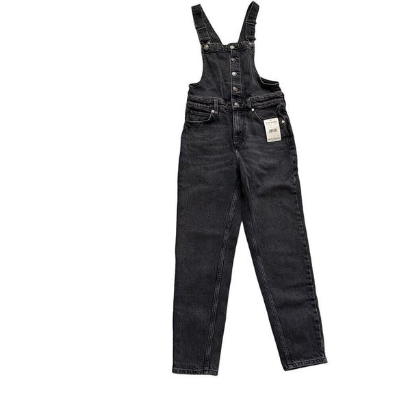 Free People  Women’s Jumpsuit Overall Denim Jeans with Pockets - Size 25, from PanacheProse