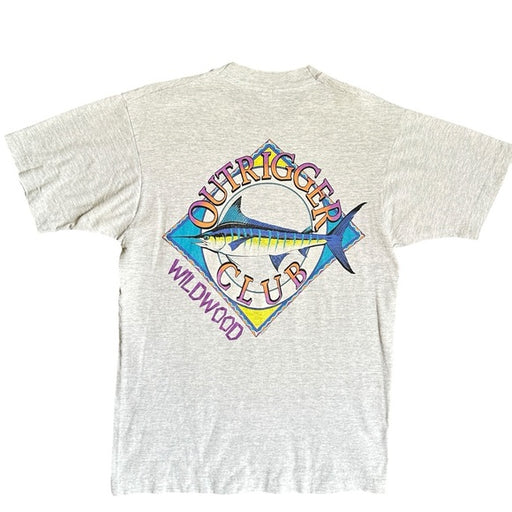  Fruit Vintage Outrigger Men's Gray Club Graphic T-Shirt - Size Men’s Large, from,PanacheProse