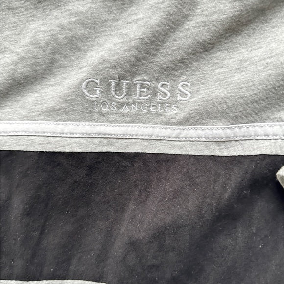 GUESS Originals Gray and Black Men's T-Shirt - Size Men’s XS , from PanacheProse