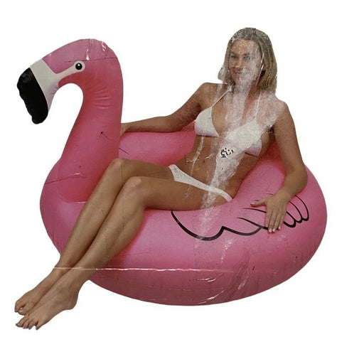 GoFloats Large Flamingo Inflatable Pool Float Tube -, from PanacheProse