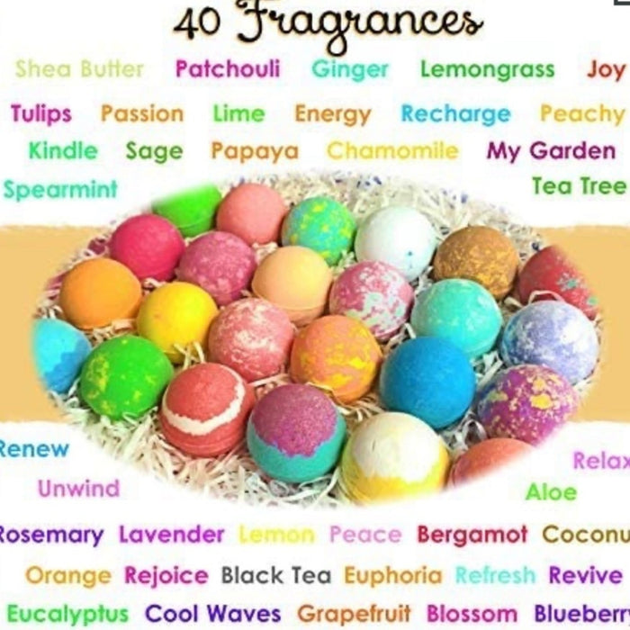 Go Party Bath Bombs 40 Pc Set - Size 2.5 oz each, from PanacheProse
