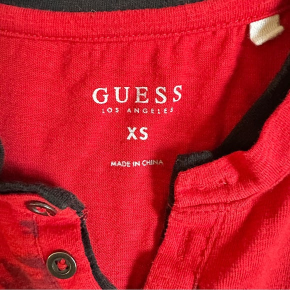 Guess Red Men's Shirt - Size XS From PanacheProse