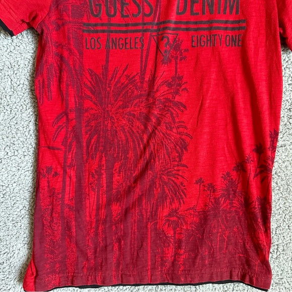 Guess Red Men's Shirt - Size XS From PanacheProse