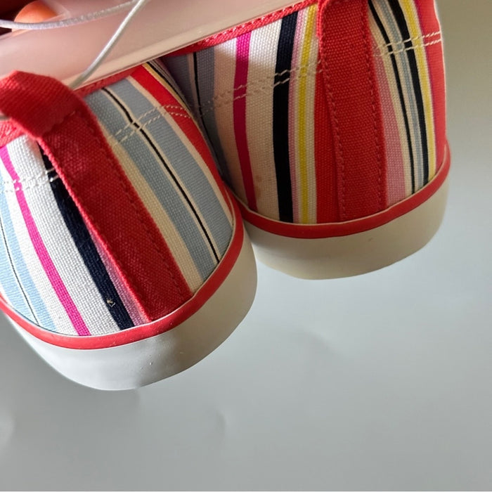 Gymboree Big Girl’s Size 4 Floral Canvas Shoes Tennis Flat Sneakers - Size 4 , from PanacheProse