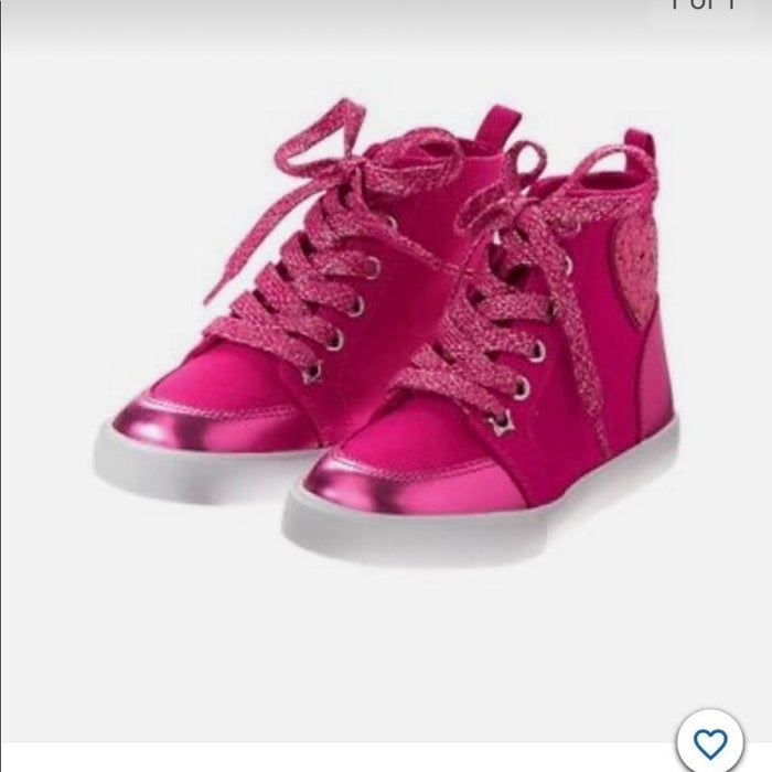 Gymboree Cosmic Club Pink High Sneakers - Size 2 , from PanacheProse