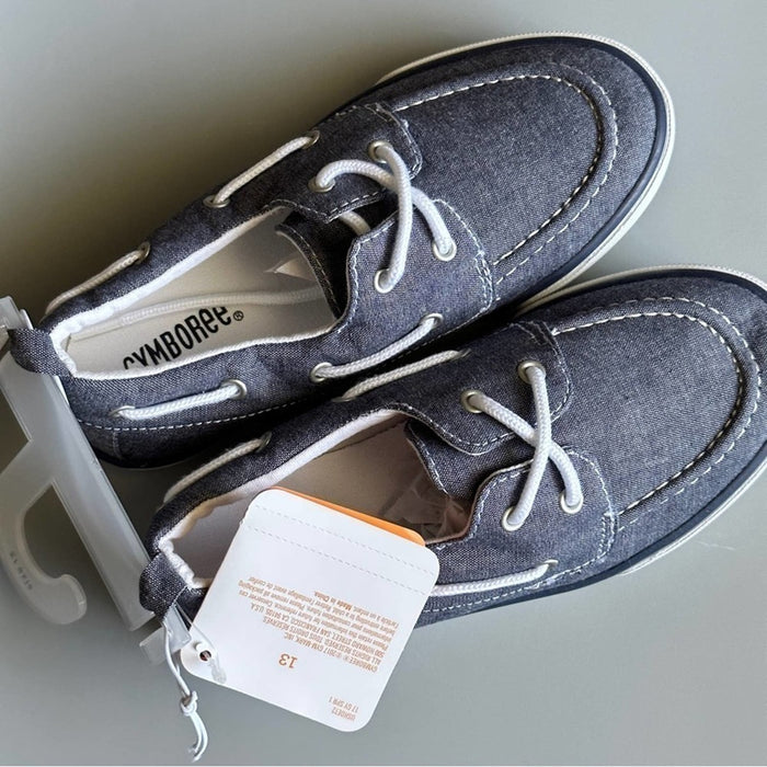 Gymboree Little Boys  Chambray Canvas Shoes Tennis Flat Sneakers - Size 13, from PanacheProse