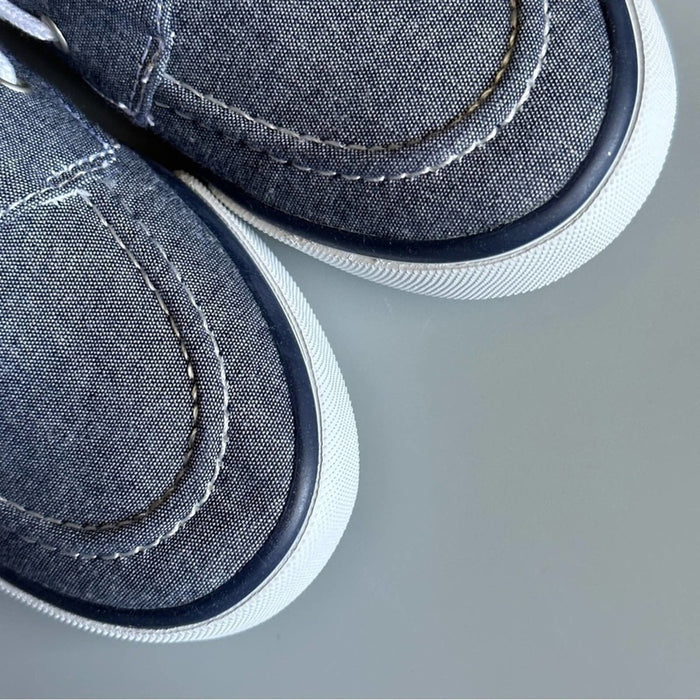 Gymboree Little Boys  Chambray Canvas Shoes Tennis Flat Sneakers - Size 13, from PanacheProse