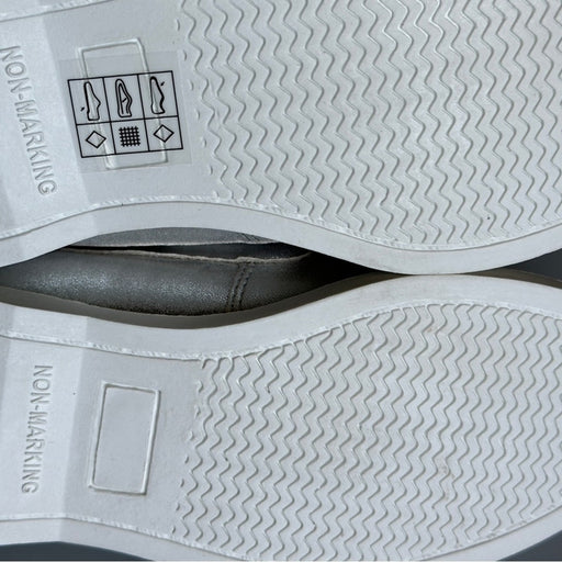 Gymboree Little Girl’s Silver Canvas Shoes Tennis Flat Sneakers - Size 1, from PanacheProse