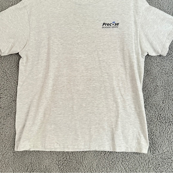 Hanes Vintage Gray Men's T-Shirt - Size Large (42–44) From PanacheProse