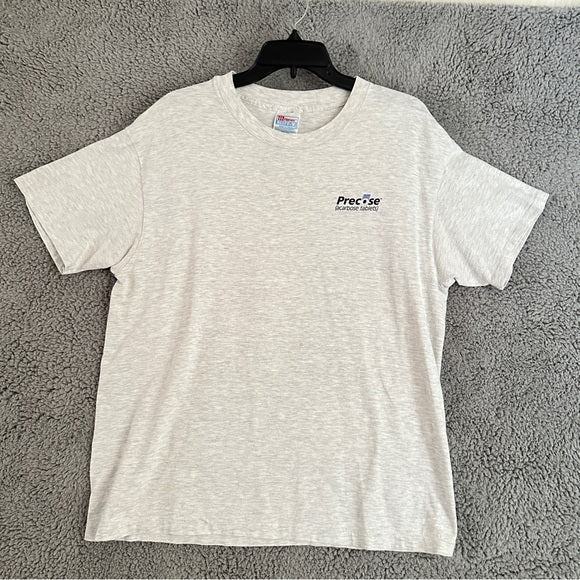 Vintage 90s Hanes Beefy-T Precose graphic T-shirt men’s large retro tee