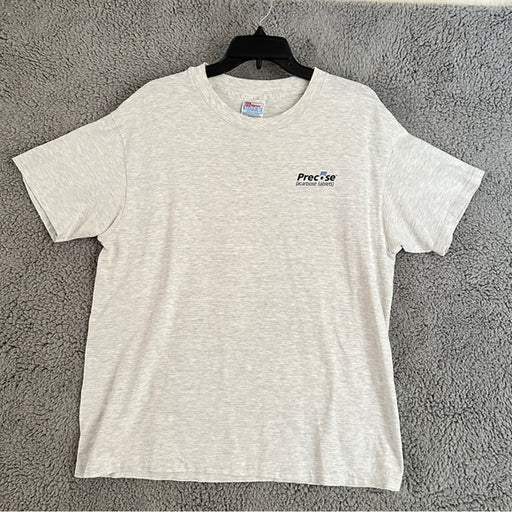 Hanes Vintage Gray Men's T-Shirt - Size Large (42–44) From PanacheProse