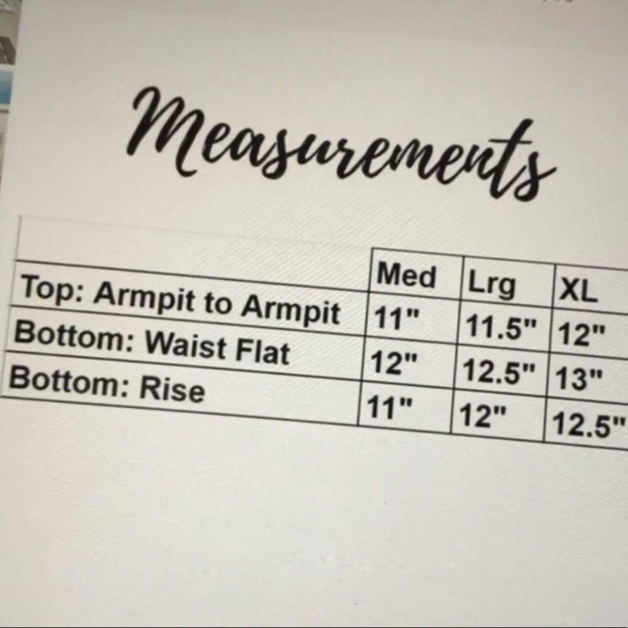 High Waisted Women’s Bikini Swimsuit Set - Size XL From PanacheProse