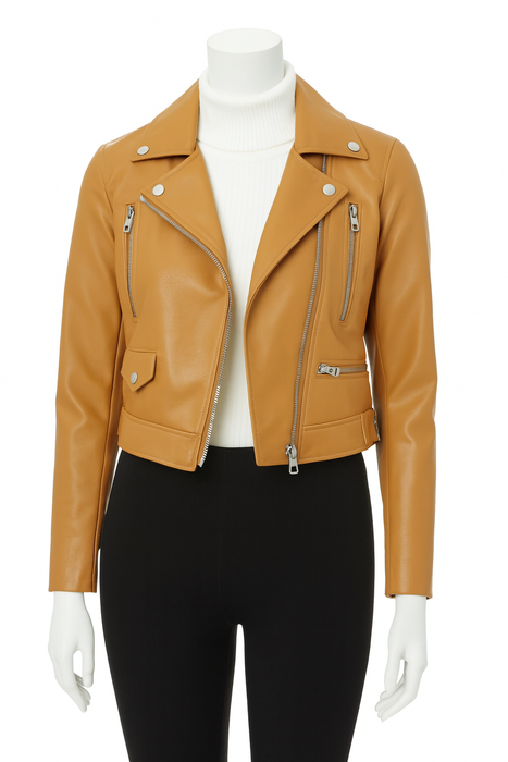 New Leather Moto Women’s Jacket Medium