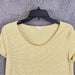 Inno Yellow Women's Crew Neck Short Sleeve Blouse - From PanacheProse