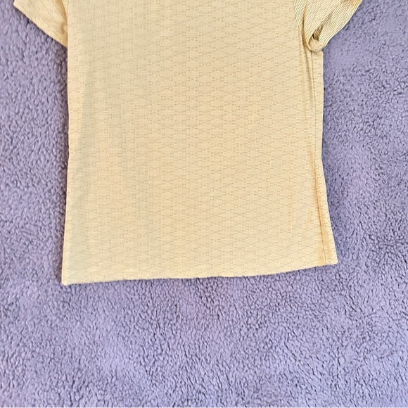 Inno Yellow Women's Crew Neck Short Sleeve Blouse - From PanacheProse