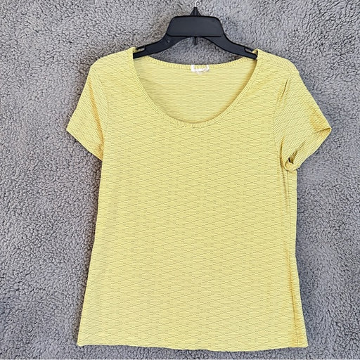 Inno Yellow Women's Crew Neck Short Sleeve Blouse - From PanacheProse