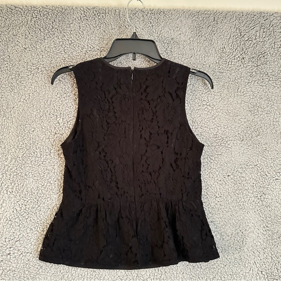 J. Crew Black Lace insert Sleeveless Blouse - Size Women’s 2 , from PanacheProse