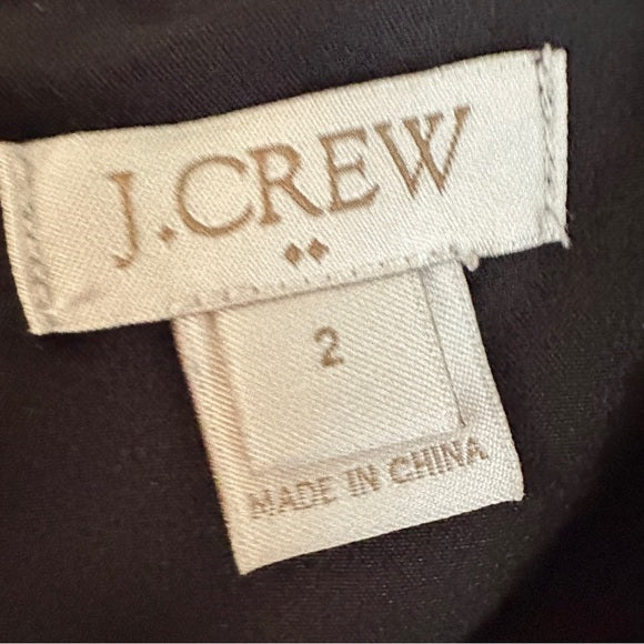 J. Crew Black Lace insert Sleeveless Blouse - Size Women’s 2 , from PanacheProse