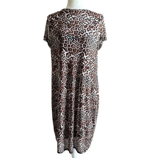 J for Justify Leopard Print Sheath Dress – Size Women’s 2X, from PanacheProse